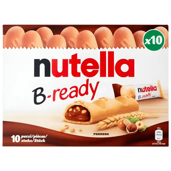 Nutella B-Ready T1 x 10